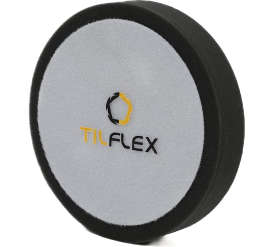 Круг полировочный 150х30 мм, липучка 125 мм, черный TILFLEX 3007CB