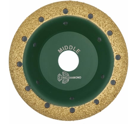 Чашка по дереву круглая Grand шаг 4 Middle 125 мм TRIO-DIAMOND 390104
