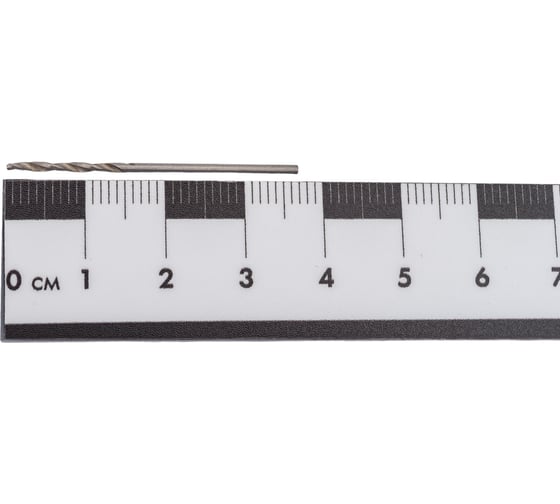 Сверло по металлу (1.3х16х38 мм; ц/х; Р6М5) Туламаш ТМ 54406