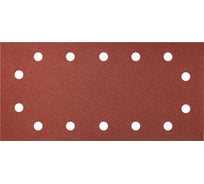 Лист шлифовальный на липучке с отверстиями (5 шт; 115x230 мм; K40) GRAPHITE 55H720