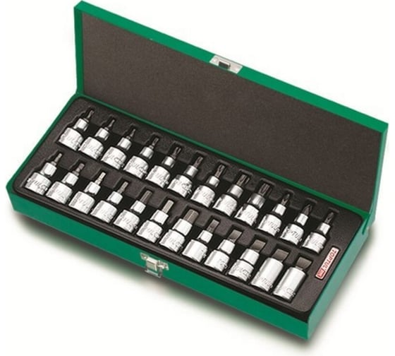 Набор бит 1/2"DR, 24 предмета TOPTUL GAAD2402