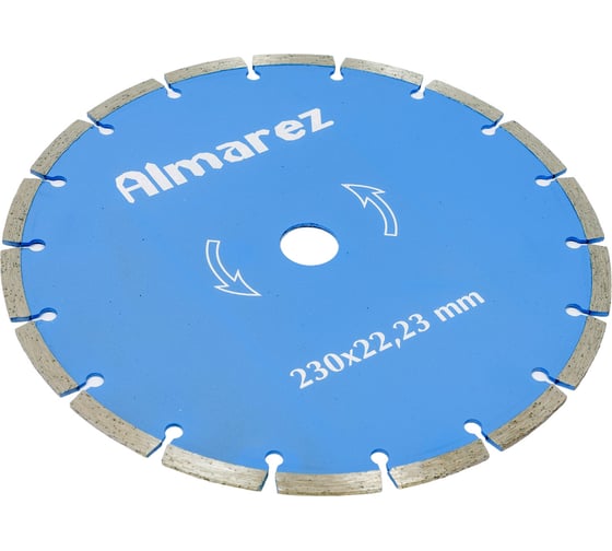 Диск отрезной алмазный Кирпич/блок (230х22.23 мм) Almarez 304230