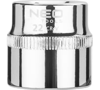 Головка сменная шестигранная длинная (22 мм; 3/8") NEO Tools 08-122