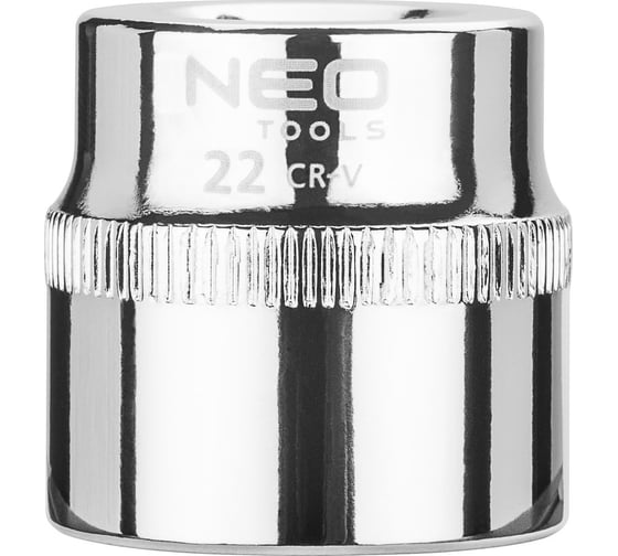 Головка сменная шестигранная длинная (22 мм; 3/8") NEO Tools 08-122 1