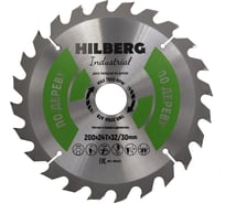 Диск пильный Hilberg Industrial Дерево 200x32/30x24Т HW203