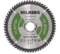 Диск пильный Hilberg Industrial Дерево Тонкий Рез 190x20x60Т HWT193