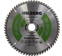 Диск пильный Hilberg Industrial Дерево 230x32/30x64Т HW239