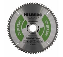 Диск пильный Industrial Дерево (230x32/30 мм; 64Т) Hilberg HW239