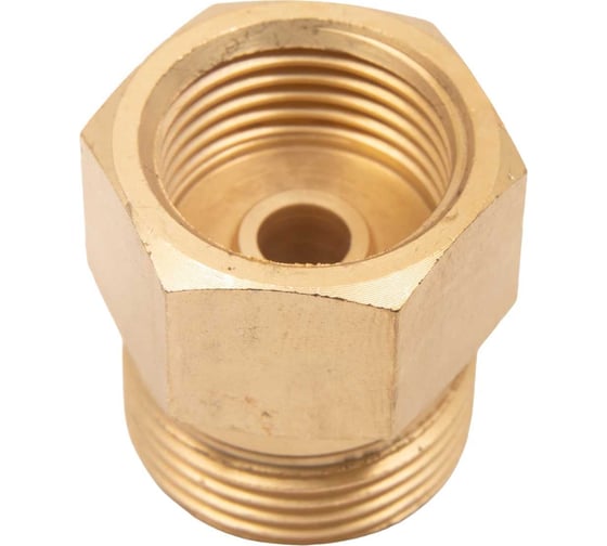 Переходник W21.8x1/14" (СП21.8) внутр.-G3/4" нар., латунь, 5 шт в упаковке KRASS 2190592