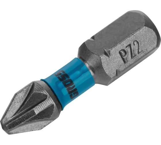 Набор бит торсионных (2 шт; PZ2x25 мм) для ударных шуруповертов GROSS 11478