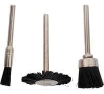 Корщетки нейлоновые набор 3 шт Gigant GBNY3