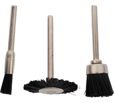 Корщетки нейлоновые набор 3 шт Gigant GBNY3