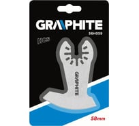 Нож для резины HCS 58 мм GRAPHITE 56H059