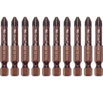 Бита (10 шт; 50 мм; PZ2; S2) Mr. Logo A050PZ2-10