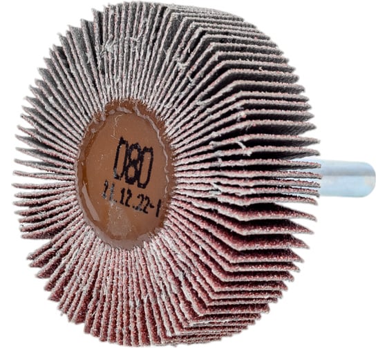 Шлифовальная лепестковая головка AC621X 50x15x6 мм, Р80 Interflex 2044801604 1