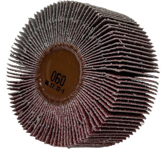 Шлифовальная лепестковая головка AC621X 60x30x6 мм, Р60 Interflex 2044601910