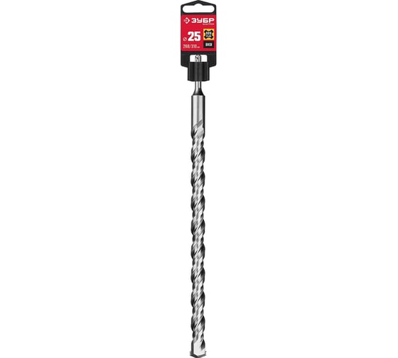 Бур по бетону ЗУБР 25х310 мм, SDS-Plus 29315-310-25