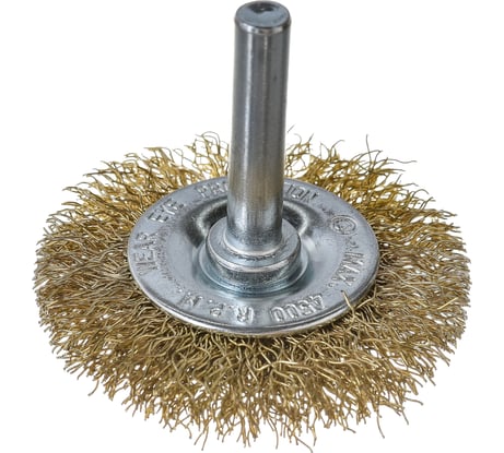 Щетка плоская со шпилькой 50 мм для дрели КЕДР 146-0050 208023