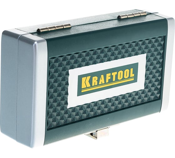 Набор кованых торсионных бит KRAFTOOL X-Drive Cr-Mo, система насечек "NSS", 50 предметов, в боксе 26065-H50