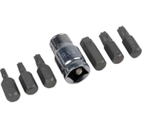 Набор бит (7 предметов; торкс Т25-55) СЕРВИС КЛЮЧ 76437