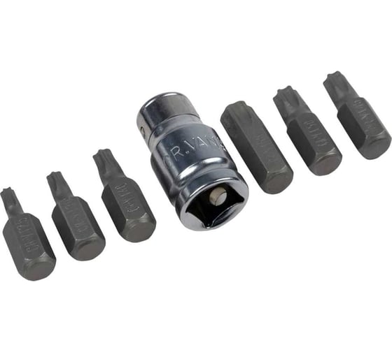 Набор бит (7 предметов; торкс Т25-55) СЕРВИС КЛЮЧ 76437