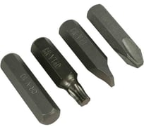 Набор бит 4 предмета для ударной отвертки  СЕРВИС КЛЮЧ 76504