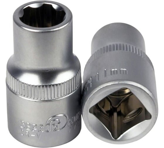 Головка 6 граней 11 мм СЕРВИС КЛЮЧ 77511