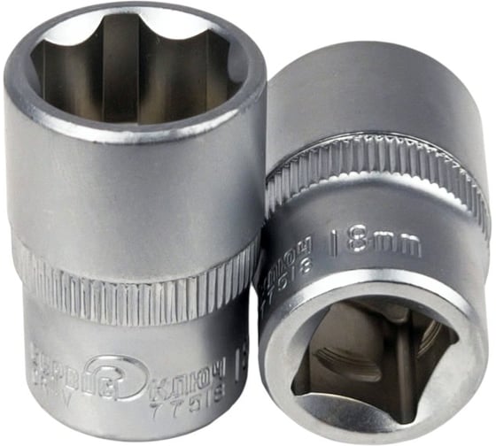 Головка 6 граней 18 мм СЕРВИС КЛЮЧ 77518
