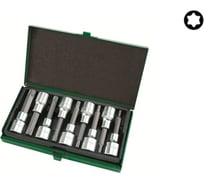 Набор бит TORX 80 мм, 1/2"DR, 9 предметов, T20-T60 TOPTUL GAAD0906