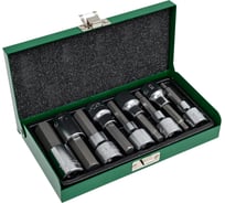 Набор бит 6-гранных 80 мм, 1/2"DR, 9 предметов TOPTUL GAAD0905