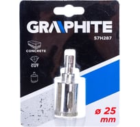 Сверло по керамической плитке 25 мм GRAPHITE 57H287
