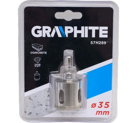 Сверло по керамической плитке 35 мм GRAPHITE 57H289