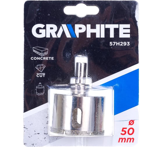 Сверло по керамической плитке 50 мм GRAPHITE 57H293