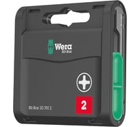 Бита Phillips Bit-Box 20 PH (20 шт; 25 мм; PH2) WERA WE-057750