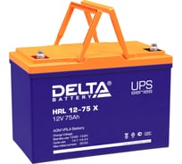 Батарея аккумуляторная Delta HRL 12-75 Х