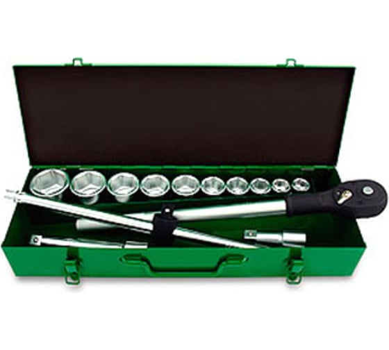 Набор головок 6-гранных 22-50 мм, 3/4" DR, 14 предметов TOPTUL GCAD1405 1