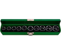 Набор головок ударных 1/2"DR, 10 предметов TOPTUL GEAD1001