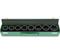 Набор головок 6-гранных ударных 26-38 мм, 3/4"DR, 8 шт TOPTUL GDAD0801