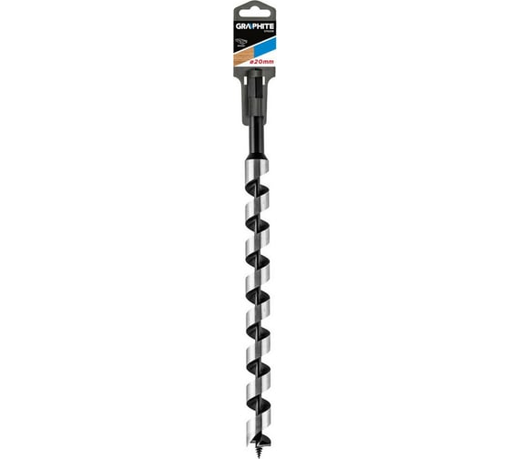 Сверло по дереву спиральное (20x400 мм) GRAPHITE 57H258