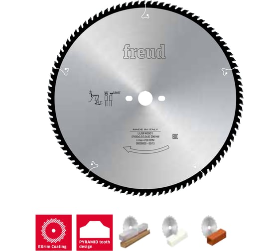 Пильный диск 600x4.7x32 мм, Z156, HM Freud Lu5F 60004