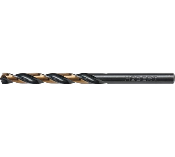 Сверло по металлу HSS 3.8x75 мм, 10 шт HOEGERT TECHNIK HT6D830 1