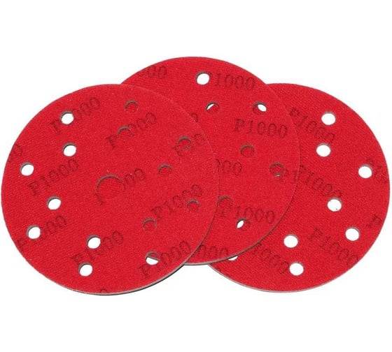 Круг матирующий 215 Soft Cut P600, 150 мм, 15 отв., в упаковке 3 шт A1 215SС-0600-3