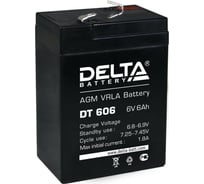 Батарея аккумуляторная Delta DT 606