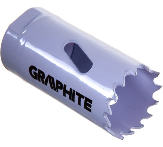 Коронка сверлильная биметаллическая 25 мм GRAPHITE 57H908 1