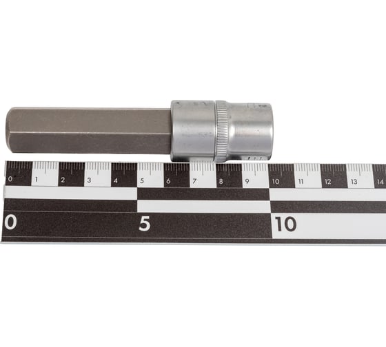 Головка-бита 6-гранная (17 мм; 1/2"; L-100 мм) ROCKFORCE RF-34410017