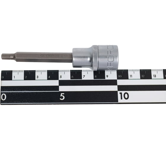 Головка-бита 6-гранная (5 мм; 1/2"; L-100 мм) ROCKFORCE RF-34410005