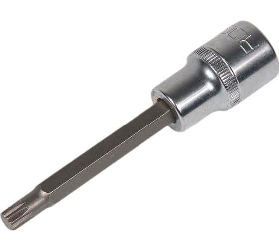 Головка-бита SPLINE 12-лучевая (M8; 1/2"; L-100 мм) ROCKFORCE RF-34810008