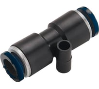 Фитинг цанговый прямой, 12 мм, пластик, тип PUC, 10 шт TITAN LOCK TLP-PUC12_10