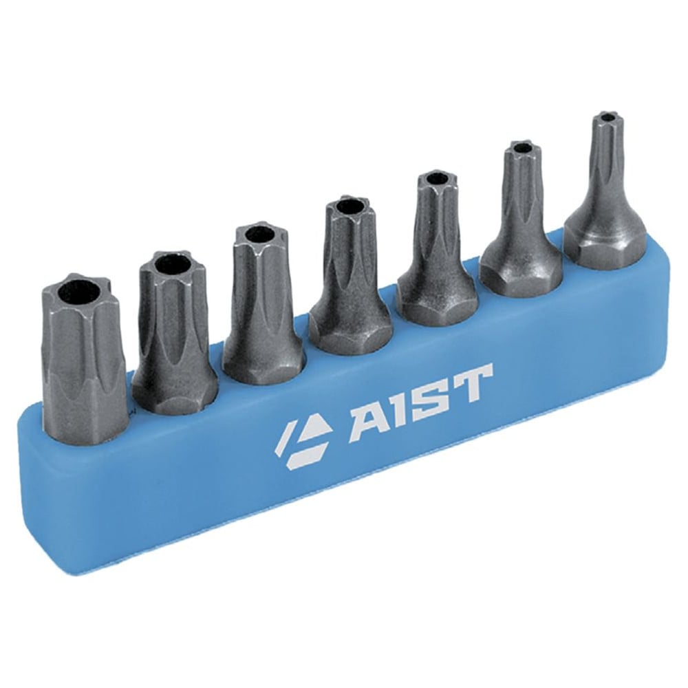Набор бит TORX с отверстием под штифт 7 шт AIST 00-00007781 - выгодная ...