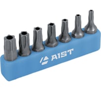 Набор бит TORX с отверстием под штифт 7 шт AIST 00-00007781